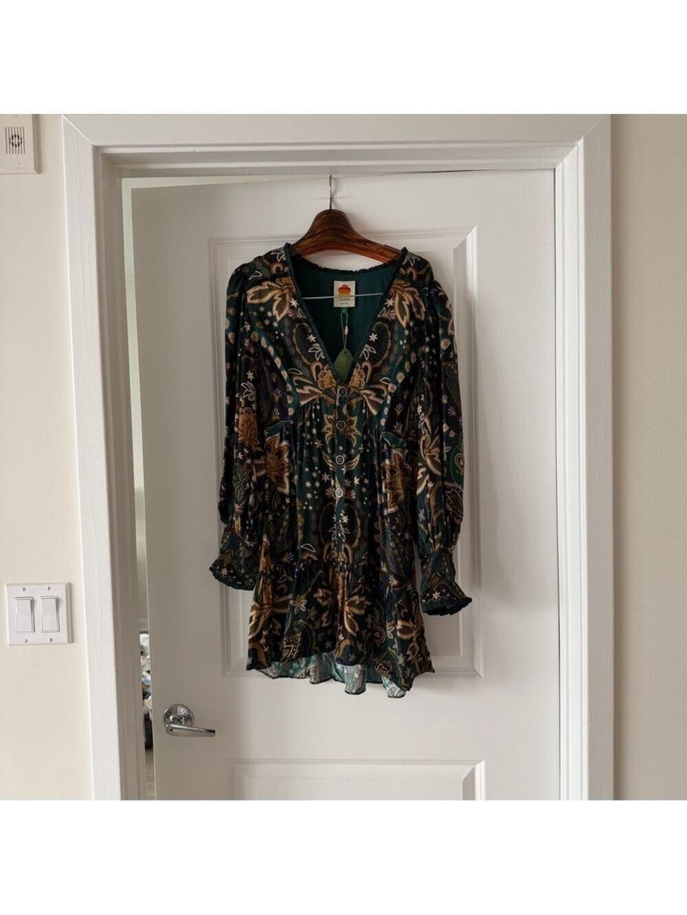 Farm Rio Rio Jaipur Mini Dress - Picture 6 of 9